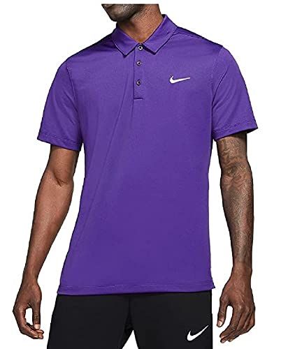 Nike Men's Football Golf Athletic Polo T-Shirts CT4581-547 Size XXXL Purple/White Nike Men's Football Golf Athletic Polo T-Shirts CT4581-547 Size XXXL Purple/White