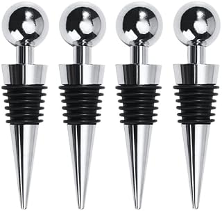 4 Pack Wine Stoppers for Bottles, Bottle Stopper Bottle Saver Beer Sealer Wine Stoppers Wine Corks for Wine Champagne Beer