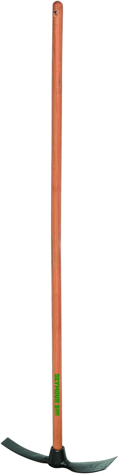 Seymour S300 DuraLite Garden Hoe Mattock, 3-1/8 Lbs., 51" Hardwood Handle, HM-949