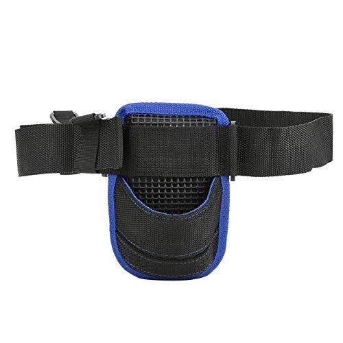 Sangle de taille légère canne à pêche Oxford noir ajustable