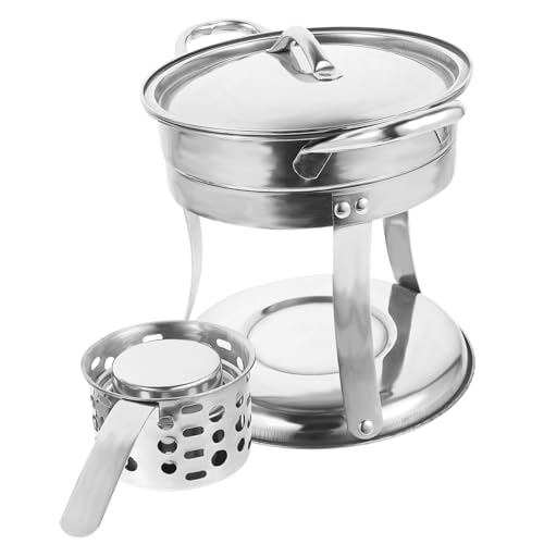 TOGEVAL Stainless Stove Single Large Hotpot Pot Fire Stove Hotpot Fire for Home