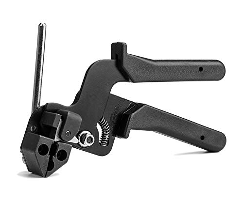 Kabelbinderschneider Metall Kabelbinder Pistole Befestigung Kabelbinder Werkzeug Spanner Cutter Werkzeug Drahtschneider für Edelstahl Kabelbinder Schneiden Cover