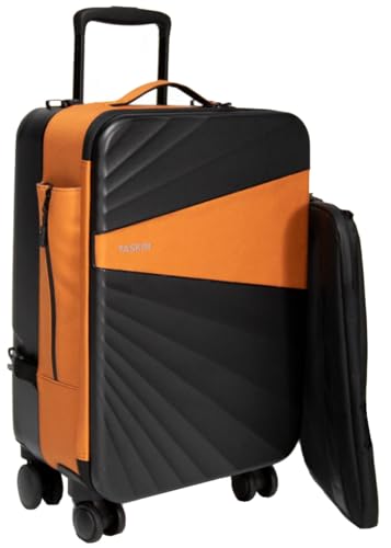 Taskin Kaliber - Bronze | Carry On 21-Inch | 4 Wheel Spinner | Detachable Device Sleeve | Airline Approved Dimensions