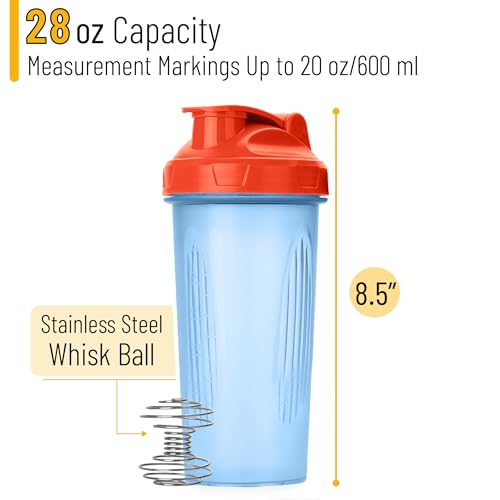 Image of Mr. Pen- Shaker Bottles for Protein Mixes, 28 oz (Pack of 2)
