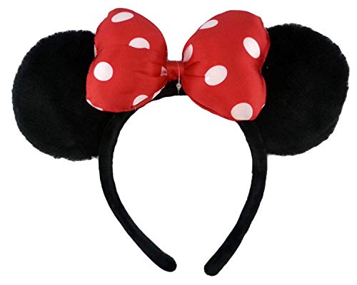 Disney Parks - Minnie Mouse Headband Polka Dot Bow