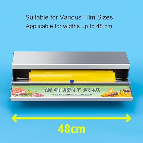 Machine film étirable pour supermarchés et ménages avec support inox pliable - 7