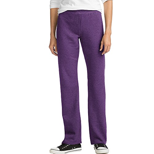 Hanes Women's EcoSmart Open Bottom Leg Sweatpants