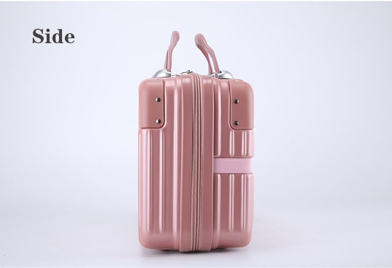 SUNBEET Makeup Case Suitcase, Mini Bag, Mini Hard Shell Travel Luggage, Women Portable Water Proof Carrying Suitcase, Organizer Bag, Small Hard Shell Cosmetic Luggage, Water Proof 2