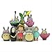 GYINK 9 Pièces / Anime Hayao Miyazaki Mon Voisin Totoro Visage Figure PVC Figurines d'action Jouets Collection Modèle Enfants Jouet Cadeaux 4-5 Cm