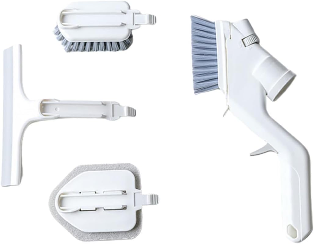 Multi-Function Water Floor Cleaning Brush Set for Tile and Burners
