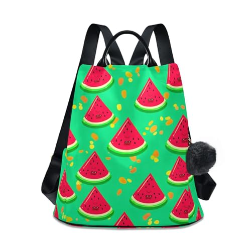 Sac à dos pastèque vert femme idéal pour voyage et sorties urbaines