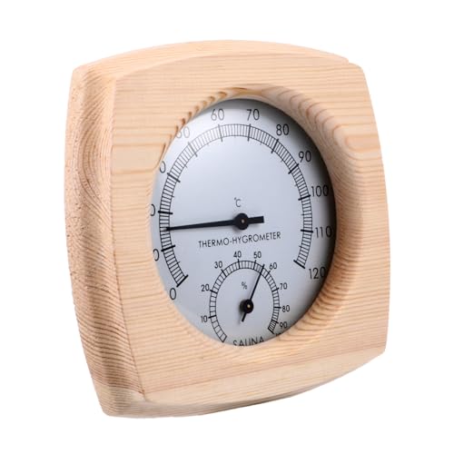 1pc Sauna Humidity Thermometer Hygrothermograph Humidity Temperature Meter Sauna Room Accessory Sauna Room Accessories Hygrometer