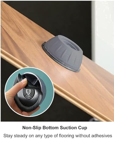 Image of Stand Suitable for Air Cooler, Refrigerator, Washing Machine, Water Cooler Material Plastic, Rubber (9 cm x 4 cm)