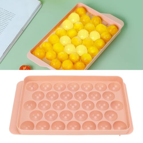 Cubetera con tapa de 33 cubos plástico alimentario miniatura 2