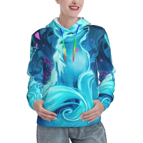 Sweat polyvalent quotidien EdWal femme contre le froid avec pull ajusté poche kangourou