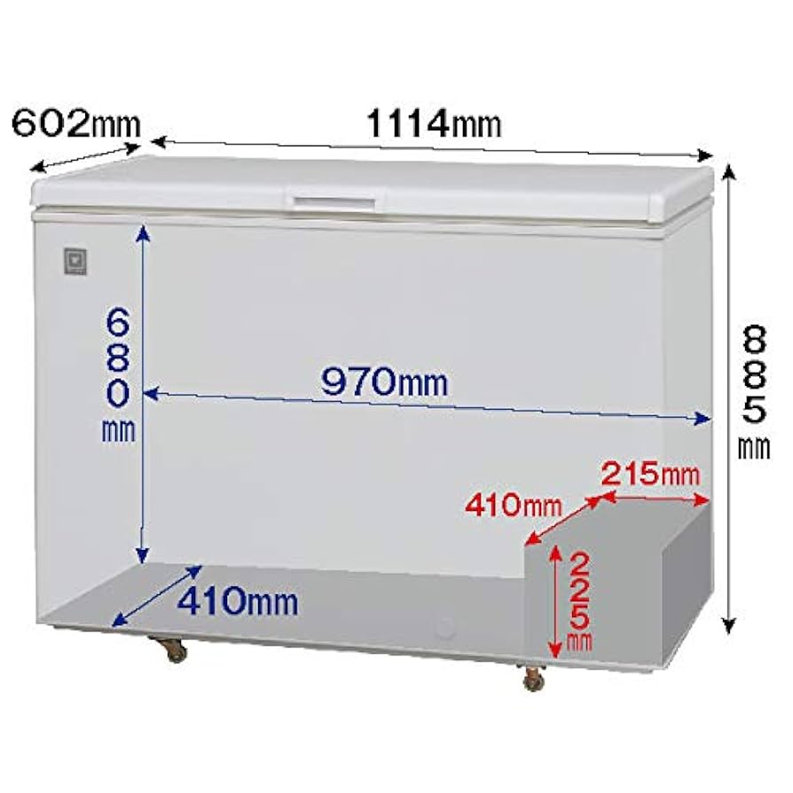 冷凍ストッカー レマコム RRS-262NF 262L 冷凍庫 ※ダメージ多い 冷凍ストッカー レマコム RRS-262NF 262L 冷凍庫 ※ダメージ多い