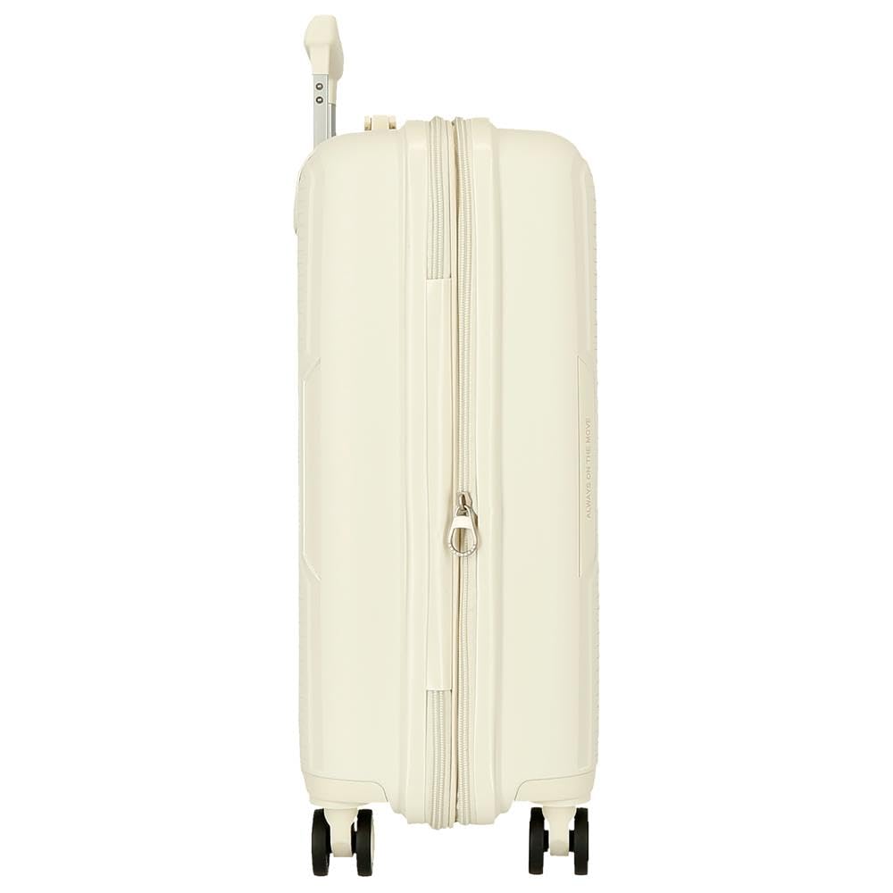 Movom Joumma Bags Inari - Valigia rigida ABS, diverse dimensioni, nero, verde, rosso, grigio, poliestere, bianco, 40x55x20 cms, Valigia espandibile