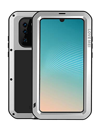 Coque Huawei P30 Pro anti-casse armure intégrale argent