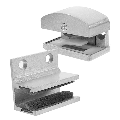 4 Pcs Batente De Porta Guia Inferior Da Porta Deslizante Guia De Piso Para Porta Deslizante Banho Gu