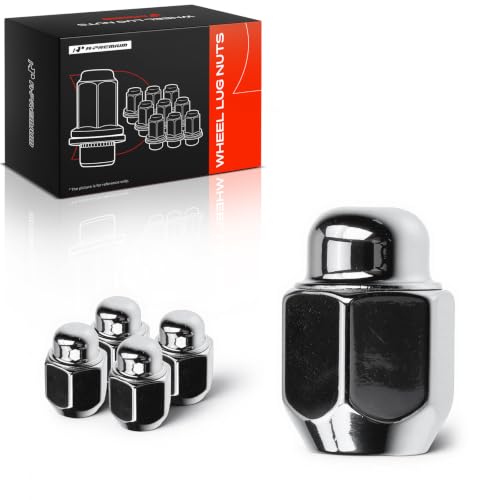 Image of A-Premium Front or Rear M12-1.50 Wheel Lug Nuts, Set of 5