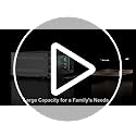 Air Fryer Toaster Oven Combo - Fabuletta 10-in-1 Countertop Convection Oven 1800W, Flip Up & Away Capability for Storage Space, Oil-Less Fit 12" Pizza, 9 Slices Toast, 5 Accessories (Black)
