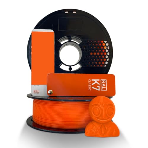 Image of NFIL3D 1KG Net rpla Orange 3D PrinterFilament | Filaments for 3D Printer| 1.75mm| Accuracy + /- 0.015mm | 1000g 3D Filament, 250g Spool & 350g Packaging Weight (Total Weight 1.6KG)