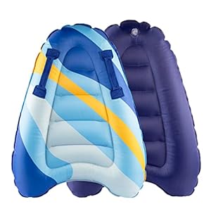 Bubuny Aufblasbares Bodyboard mit Griffen