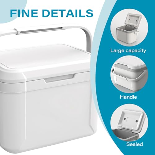 Refroidisseur de camping 5L PU petit refroidisseur portable glacière de voyage 76H - 3