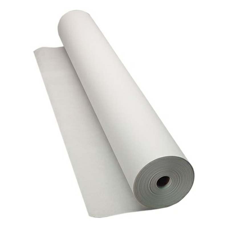 18" x 750' White Urethane Grade Automotive Masking Paper 1 Roll