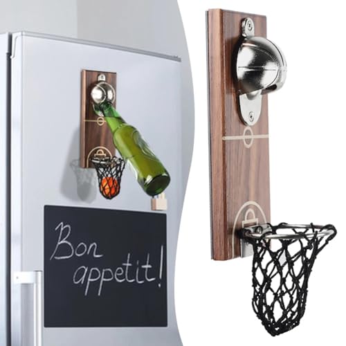 Ustensiles de cuisine décapsuleur de basket pour un cadeau original