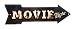 S&B Movie Night Vintage Light Bulb & Wood Look Novelty 17x5 Arrow Alumium Sign for Wall