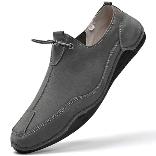 Zapatos de Hombre Correr Gimnasio Correr Trabajar Zapatillas Running Deportivas ultracómodos Malla Transpirables casa Zapatos para Caminar Casuales de Gran tamaño Slip-on Sneakers