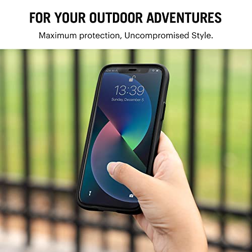 Image of DailyObjects Mobile Phone Case for iPhone 12 | Printed Clear Bulbs Black Hybrid Clear Case Cover Slim Back Cover | Designer Matte Finish | Hard Ultra Protective & Anti Shock