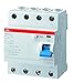 Price comparison product image ABB F204A-63/0.1 4 Pole Residual Current devices RCD, 63 Amp Current, 100mA (2CSF204101R2630)