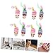 Mipcase 8pcs Catnip Mice Toys for Indoor Cats for Chewing and Teeth Cleaning Engaging Plaything to Reduce Loneliness and Promote Health
