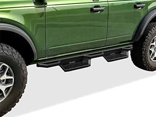 Estribos Laterales de Acero Inoxidable para Ford Bronco miniatura 1