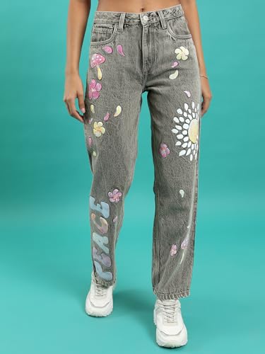 Image of Tokyo Talkies Women's Dad Fit Regular Jeans| High-Rise| Jeans Pant