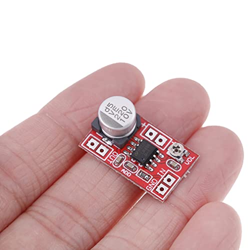 Hailege 3pcs Electret Amplifier Micro MIC Condenser Super Mini Microphone Amplifier Board DC5V-12V