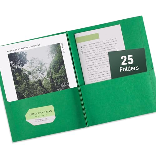 Carpeta archivos Avery 47977 verde papel organizador oficina documentos