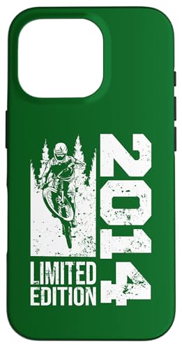 MTB Mountainbike Nacido en 2014 Cumpleaños BTT-Bicicleta Carcasa para iPhone 16 Pro
