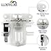 LUXRILIX Dishwasher Door Latch fit for Samsung DW80F600UTS DW80K5050US DW80R5060US DW80R5060UG DW80J3020US DD81-01629A DD81-02132A Lock Switch DW80K5050U DW80K7050U DW80F600U DW80R5061U DW80F800U