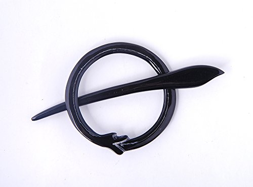 Marycrafts Buffalo Horn Shawl Pin Hair Barrette Hair Pin Hair Accessories Handmade