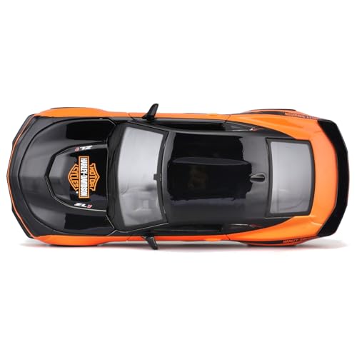 Maisto 1:24 H-D Custom - 2017 Chevrolet Camaro ZL1 miniatura 7