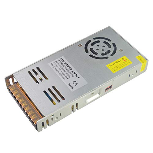 Bloc alimentation 12V 400W ultra mince à dissipation thermique optimale pour ruban LED