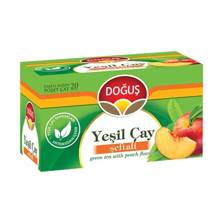 Doğuş Seftali Aromali Yesil Cay 20X1.75 Gr