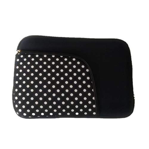 Capa de Notebook 15,6 Polegadas Preta Com Bolso (Preta Ziper Preto)