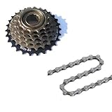 Versand durch Taylor Wheels SHIMANO ANTRIEBSSET 6-Fach Kette Schraubkranz HG40/TZ500
