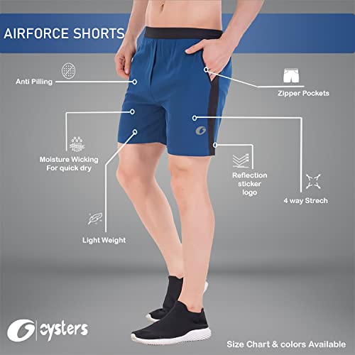 Image of Oysters Men's Work-Out Shorts with Pockets