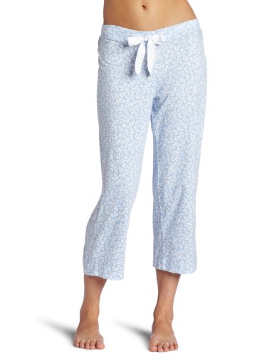 Nautica Women's Printed Knit Anchor Capri Pant