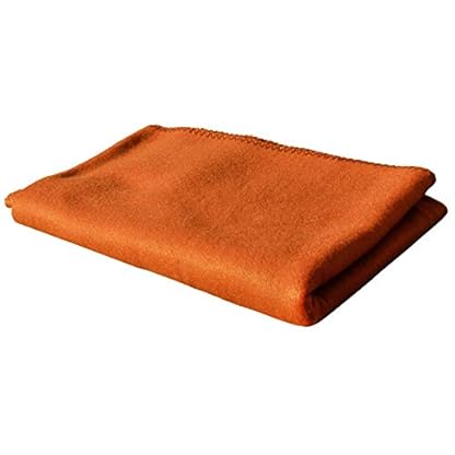 Exner Home Polar Fleece Decke Tagesdecke Kuscheldecke Sofadecke (Terracotta)